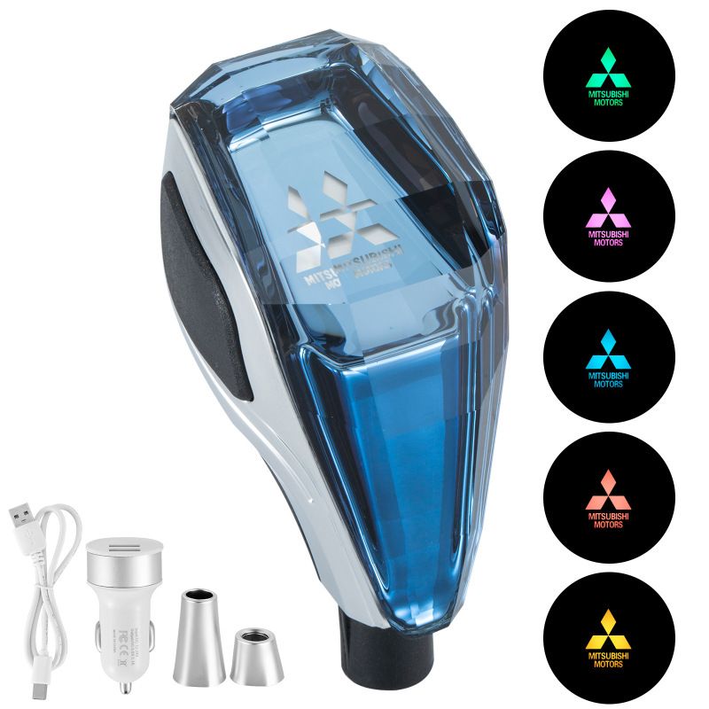 Suitable for Toyota, Mazda, Mitsubishi, Japanese and Korean cars, crystal gear shift knob, illuminated gear shift knob, auto parts