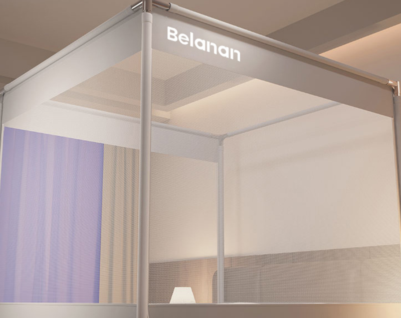 Shockproof mosquito net for double bed, 1.8 meters wide and 2 meters long for home bedroom, a must-have for mosquito prevention. Bid farewell to mosquito bites from now on.