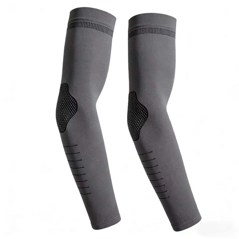 Buy one get one free, unisex outdoor sun protection ice sleeves, seamless ice silk arm guards specially designed for summer driving, fishing, road cycling and sports