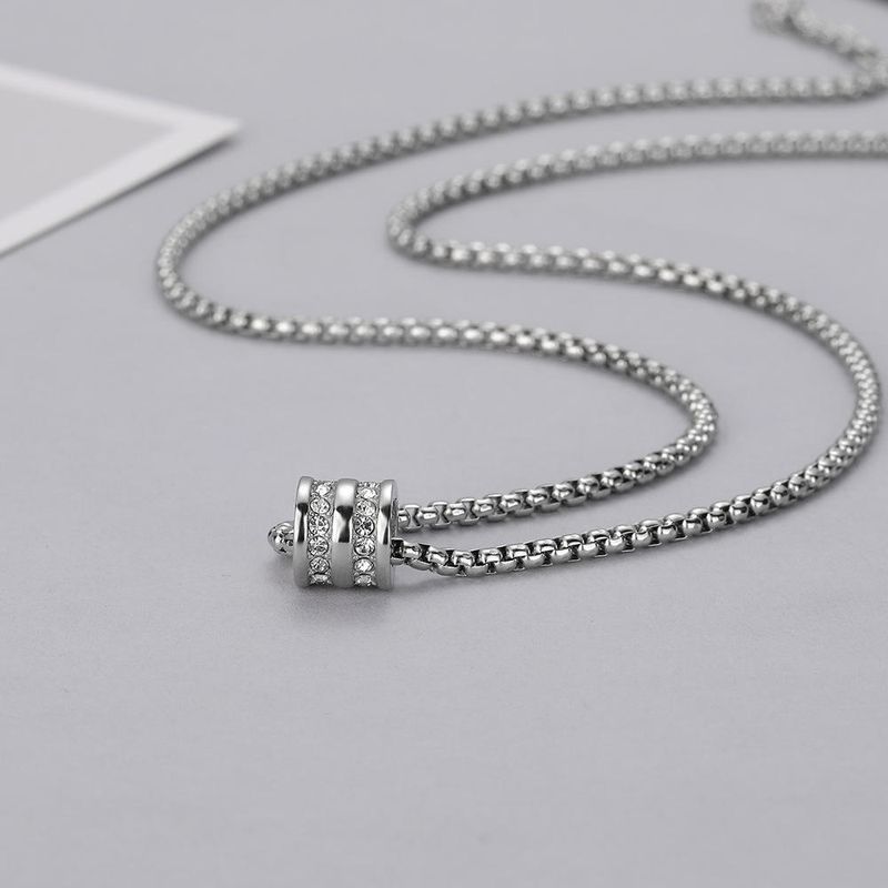 Xiaoman Yao (Slender Waist) Lucky Charm Bead Necklace, Unisex, Niche, Simple, Elegant, High-end, Light Luxury, Trendy Brand, Versatile, Collarbone, Unique, Hip-hop