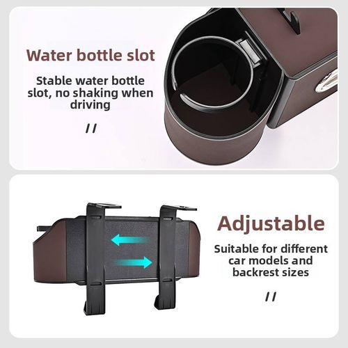 Car seat back storage box, multi-functional tissue box, car cup holder, seat back storage box, car interior decoration
