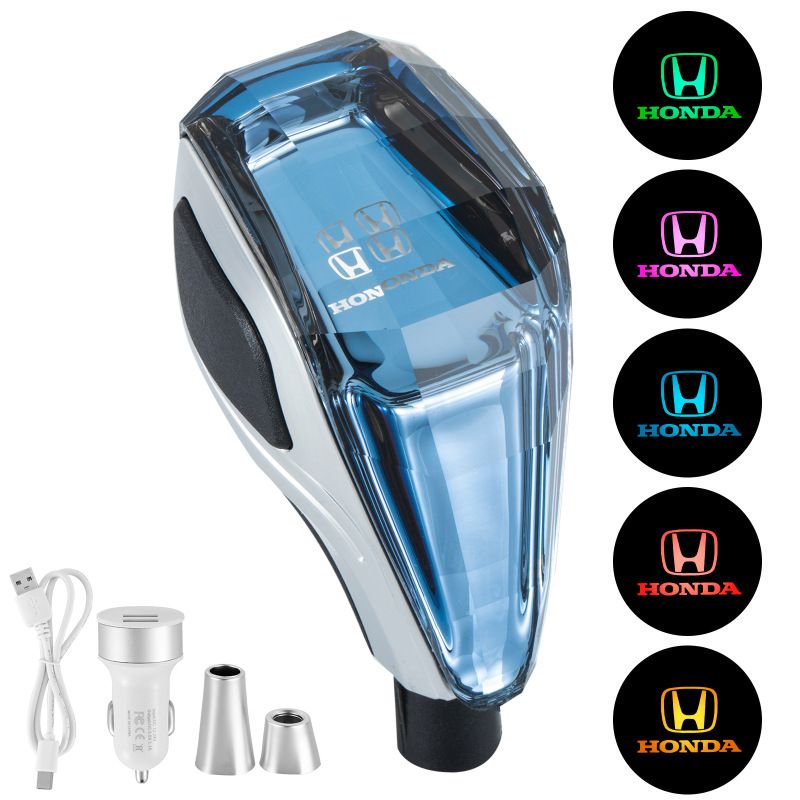 Suitable for Toyota, Mazda, Mitsubishi, Japanese and Korean cars, crystal gear shift knob, illuminated gear shift knob, auto parts