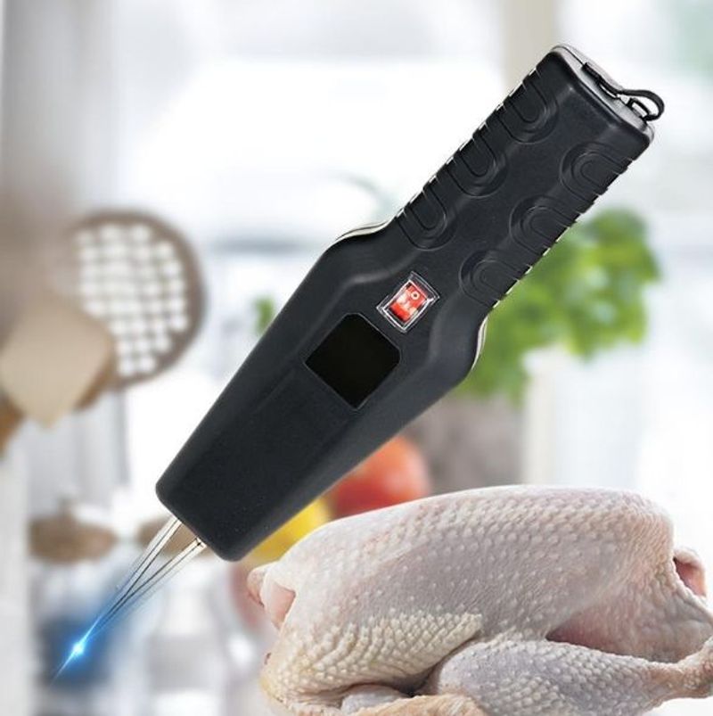 Electric Poultry Dehairer, Rechargeable Lithium Battery Plucking Machine, Automatic Plucking Tool for Chicken, Duck and Goose