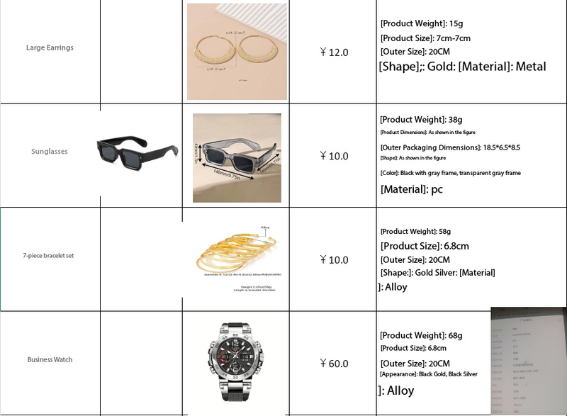 We produce various types of rings, necklaces, bracelets and earrings. Orders are welcome, with a minimum order quantity of 200 pieces.