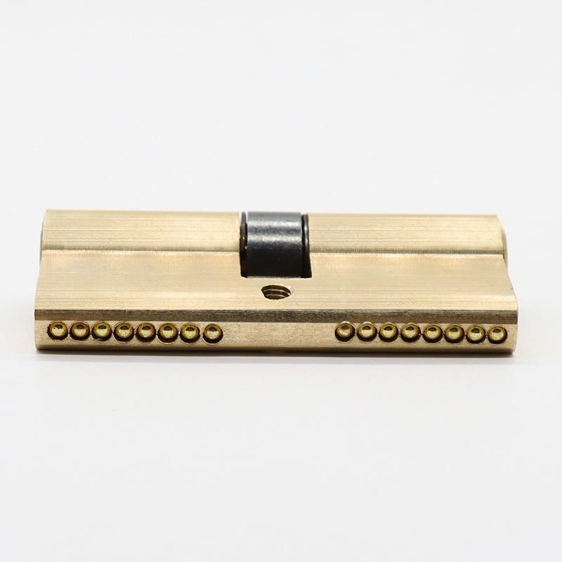 Anti-theft door zinc alloy lock cylinder with iron handle, copper cylinder, AB double-sided gate lock with iron handle, old-style pure copper lockset, 8 universal keys, various lock cylinders