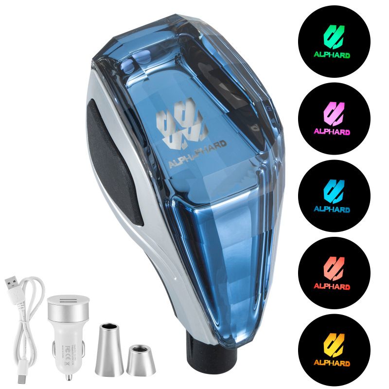 Suitable for Toyota, Mazda, Mitsubishi, Japanese and Korean cars, crystal gear shift knob, illuminated gear shift knob, auto parts