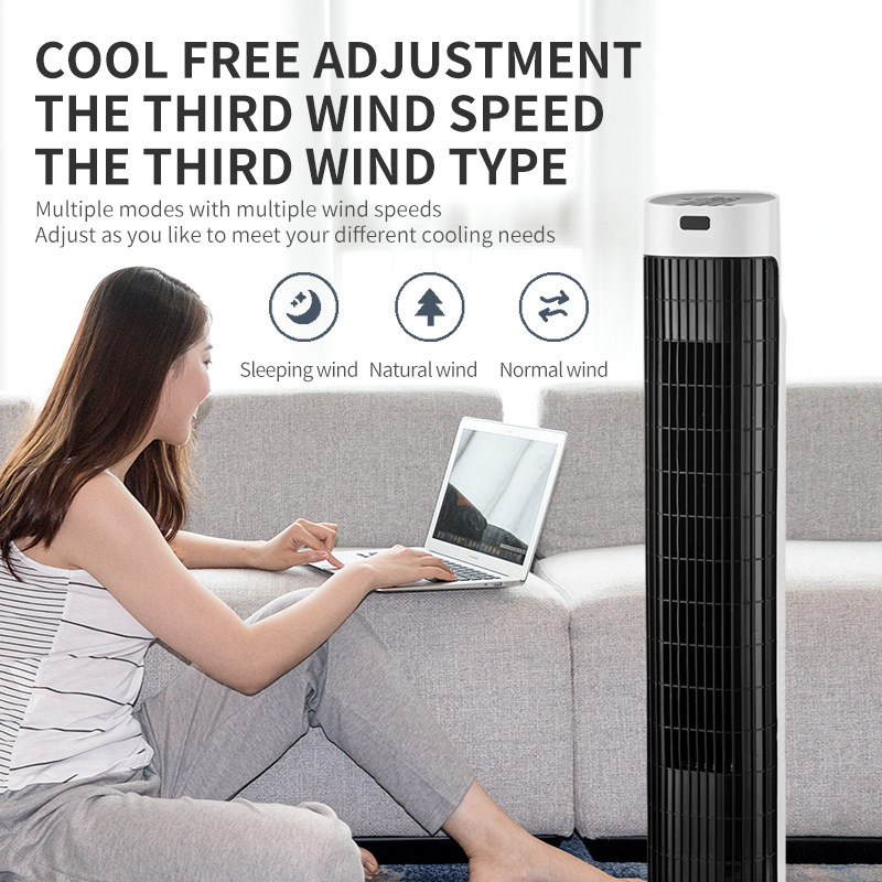 Camel Air Conditioner Fan - Refrigerated Tower Fan Home Use Remote-Controlled Cooling Fan Timer-Equipped Fan Portable Cooling Fan Electric Fan