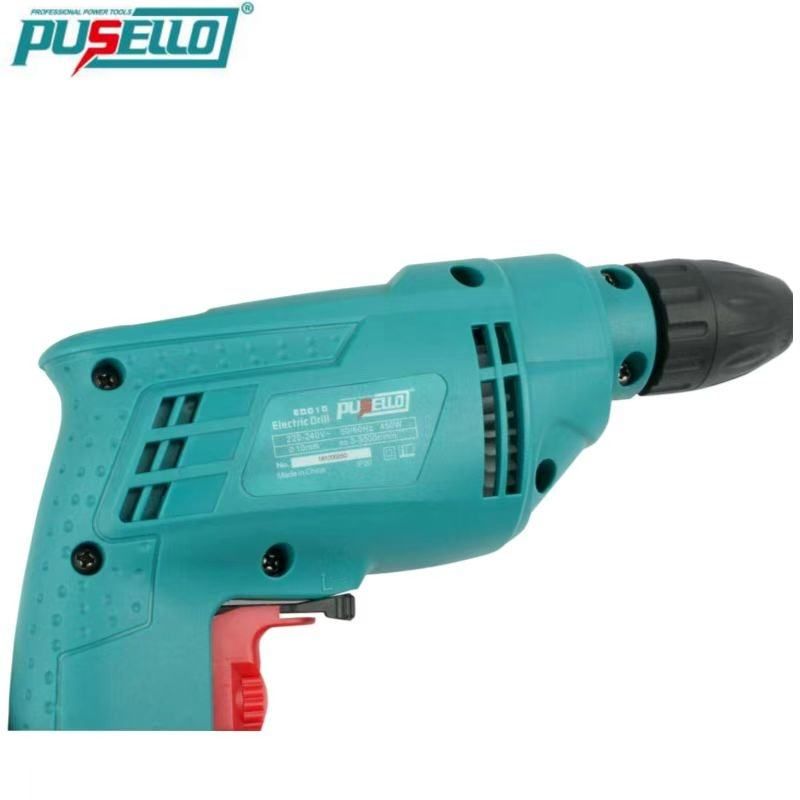 PUSELLO Electric Drill Set, 450W Handheld Drill, 10mm Variable Speed Electric Drill for Home DIY