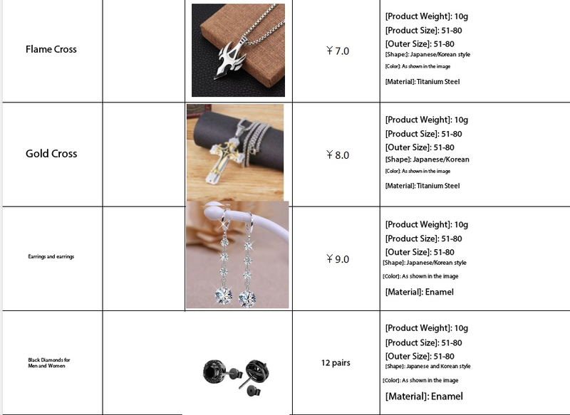 We produce various types of rings, necklaces, bracelets and earrings. Orders are welcome, with a minimum order quantity of 200 pieces.