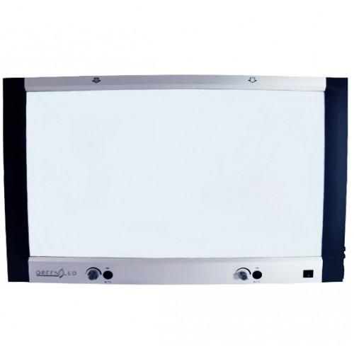 Negatoscopio Plano 2 Placas LED 6300 Lux