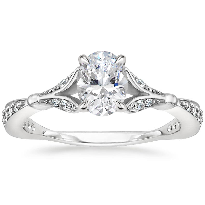 Best Engagement Rings Nz  Vintage Oval Cut Moissanite Engagement Ring