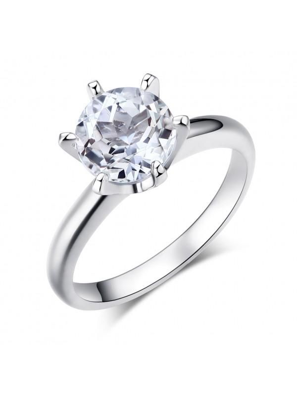 Diamond Wedding Rings Australia  2.00ct White Topaz Enagagement Ring, Available in All Metals