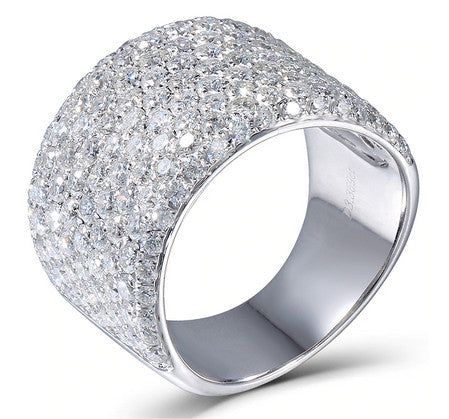 Engagement Rings In Kuwait  3.75ct Pave Set Luxury Ring