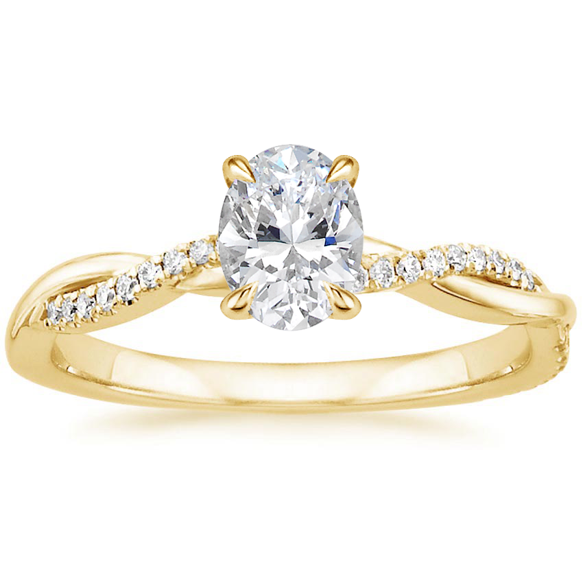 Proposal Ring Price Singapore  Oval Cut Moissanite Engagement Ring, Classic Style