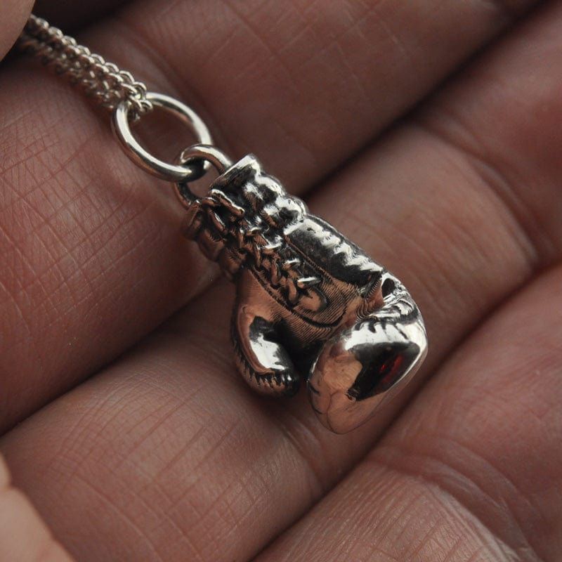 Cremation Ash Necklace | Boxing Glove