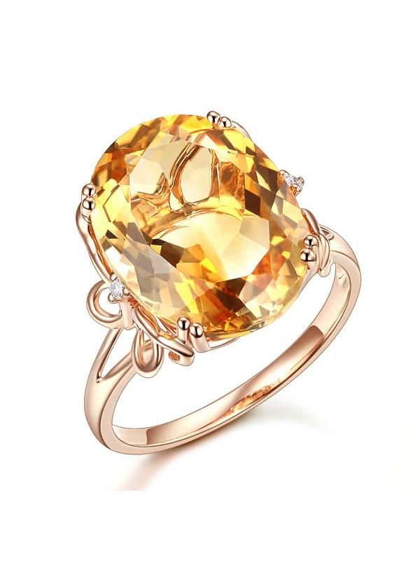 Mens Wedding Ring Perth  8.20ct Oval Cut Luxury Citrine Dress Ring, Available in All Metals