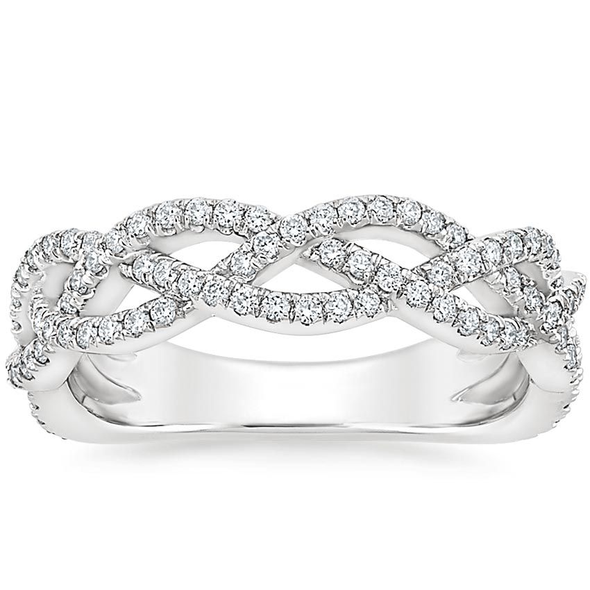 Cost Of Wedding Singapore  0.65ct Wedding Band, Half Eternity Ring