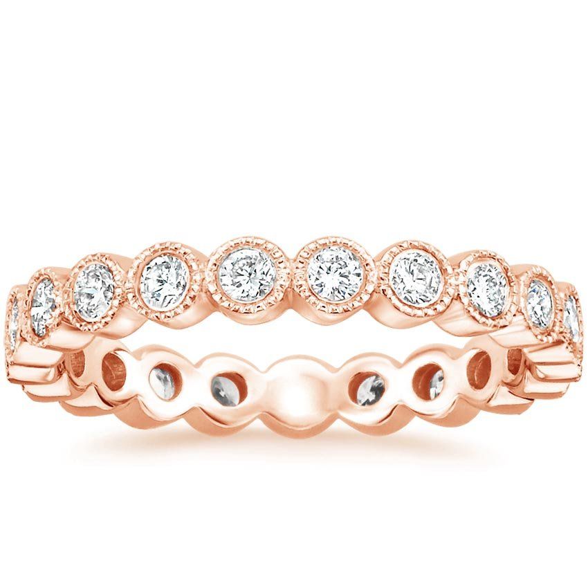 Cost Of Wedding Singapore  0.65ct Vintage Wedding Band, Delicate Full Eternity Ring