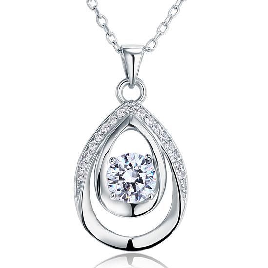 Wedding Ring Sets Australia   1.00ct Bridesmaid Pendant, Diamond Bridesmaid Necklace, 925 Silver