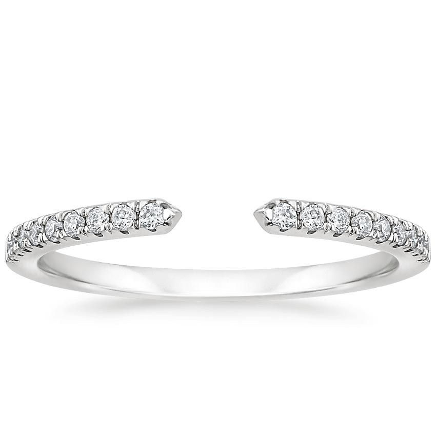 Average Price For Engagement Ring Australia  0.15ct Wedding Band, Delicate Half Eternity Ring