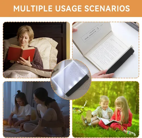 🔥🔥Multifunctional LED flat-panel night vision reading lamp🎁