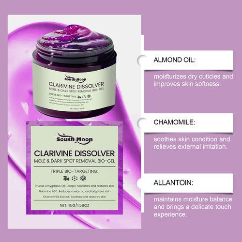 🔥🔥Order today and you will receive 2 bottles of the wart-removing and body soothing moisturizing gel. This is a treatment course. You will see the effect after using it. It is composed of almond oil, hyaluronic acid and chamomile with multiple functions. The texture is light and easy to use. It is refreshing and non-greasy. It is easy to clean and gives no pressure. The 45-gram specification helps to make the skin smooth and bright.