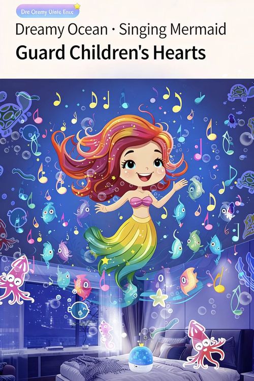 🌙 🌟 🌟 Whimsical Rotating Star Projector & Music Box Transform your child's bedroom into a magical, dreamy galaxy.