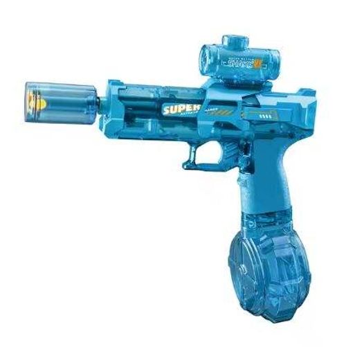 Firelight Little Ice Mouse Electric Water Gun for Kids - Flame-Shooting, Continuous-Firing, High-Speed Linkage, Bolt-Action, Pulsed High-Pressure Water Squirt Gun