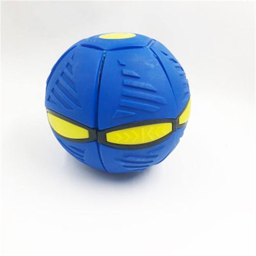 Outdoor Garden Beach Game Toys Flat Flying UFO Throw Disc Ball With LED Light Toy for Kids