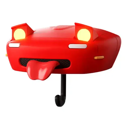 Car Open Headlight Key Holder with Light Initial D MX-5 Key Hanger Creative Wall Mount Key Hook for Hallway Entrance AE86 Mazda