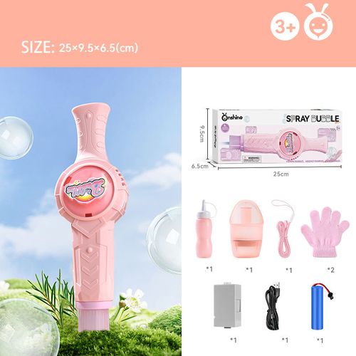 Premium smoke bubble wand with LED lights & long battery life for festivals, parties & family adventures