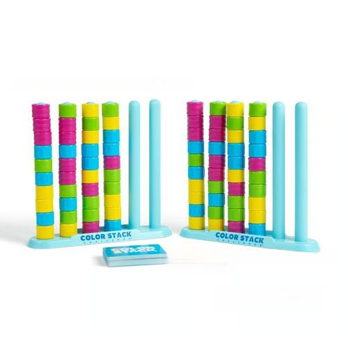 New color stack challenge fun puzzle party game for kids&adults