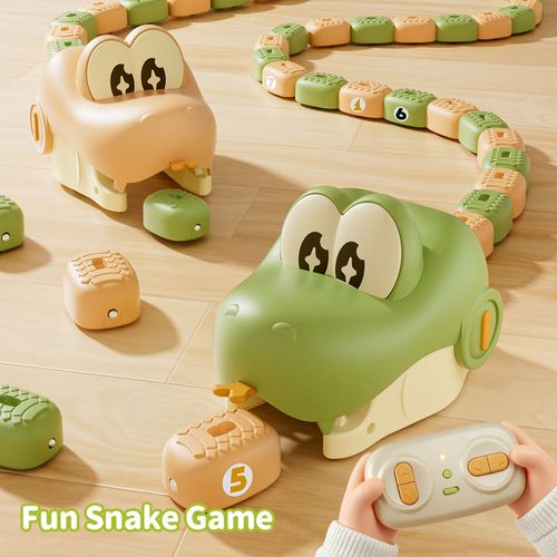 2‑Player Battle Remote Control Snake Toy Set | 2 Complete Rechargeable Snakes for Interactive Game