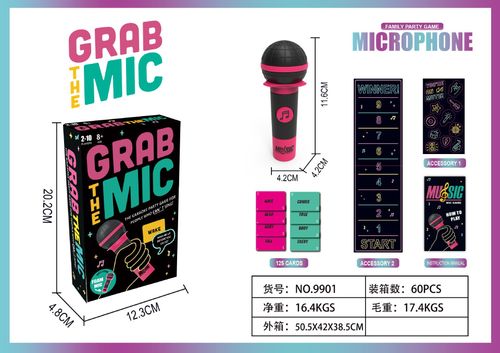 Grab The Mic Family Party Game