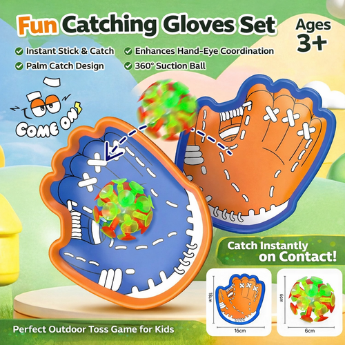 360° Suction catch game kids focus toy for playdates, birthdays & family time