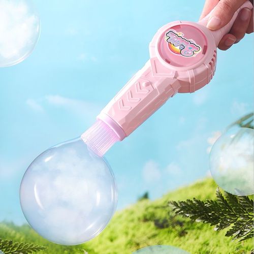 Premium smoke bubble wand with LED lights & long battery life for festivals, parties & family adventures