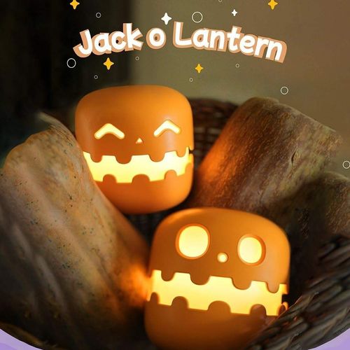 Halloween Pumpkin Lamp: Gentle Night Shine