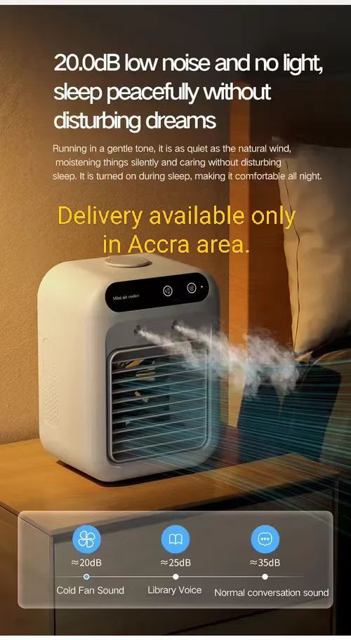 Tiny AC Brings Big Cool Comfort (Only in Accra)