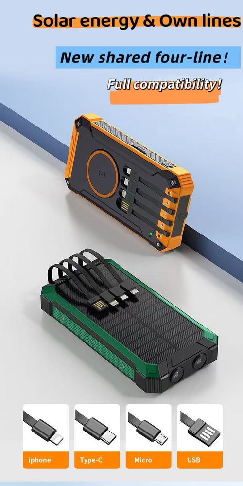 Portable solar power bank