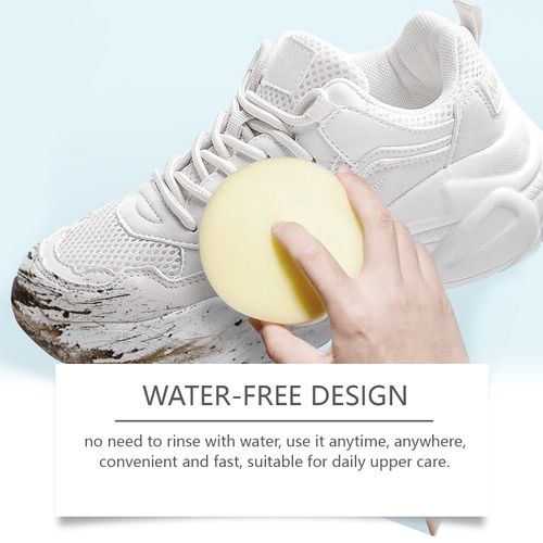 White shoe cleaning cream