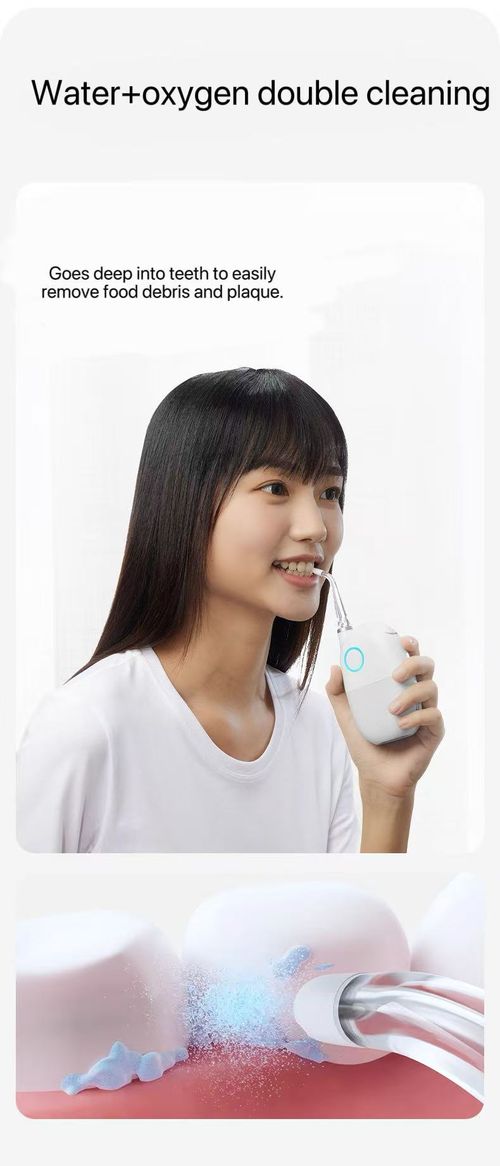 Portable water flosser