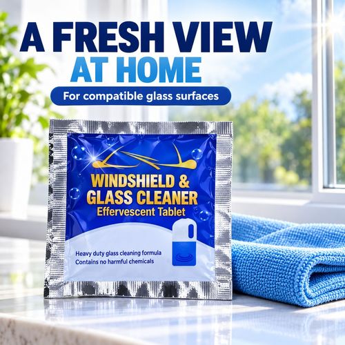 Windshield & Glass Cleaner Tablets - 10 Packs