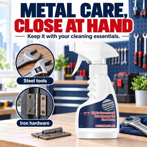 Steel & Iron Rust Remover Spray – 120 mL