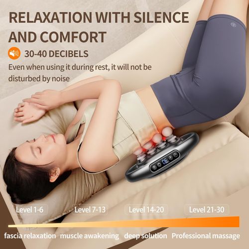 🔥Hot Seller🔥 Massage Gun Equipped with 16 Heads, Suitable for Different Body Muscle Groups