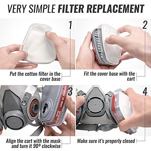 🎯🌟 Dust-Proof Integrated Respirator Mask - Your Ultimate Protection! 🛡️