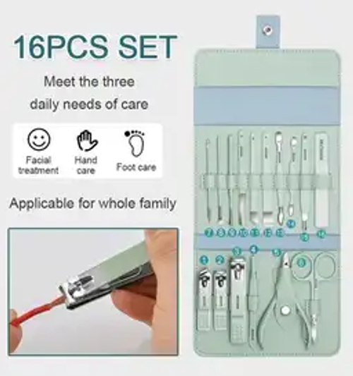 Good-looking Foldable Stainless Steel Nail Clipper Set