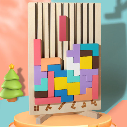 Wooden Stacking Puzzle Toy