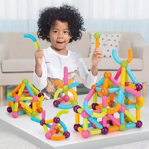 Magnetic Balls and Sticks Educational Magnetic Building Blocks
