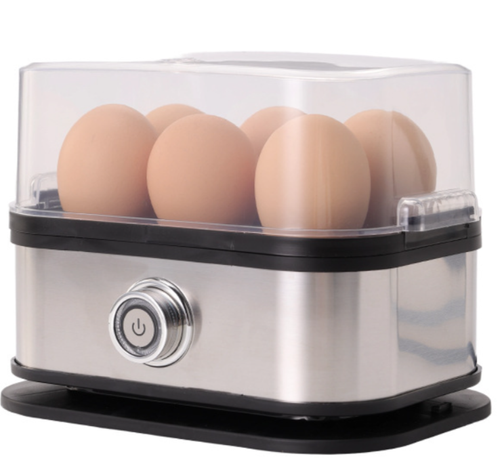 Multifunctional 110V Egg Cooker Steamer, Healthy Boiled Poached Steamed Eggs Maker, Auto Shut-off Safety Feature, Small Size for Home Apartment Travel, Best Kitchen Gadget 2026
