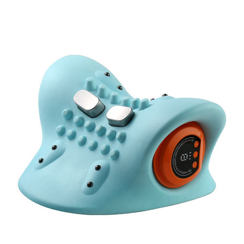 Cervical Sleep Massage Pillow, Heat Therapy Neck Shoulder Massager, Multi Modes Deep Tissue Kneading, Ergonomic Neck Support Pillow, Home Use Head Cervical Massager, Pain Relief Relaxation Gift